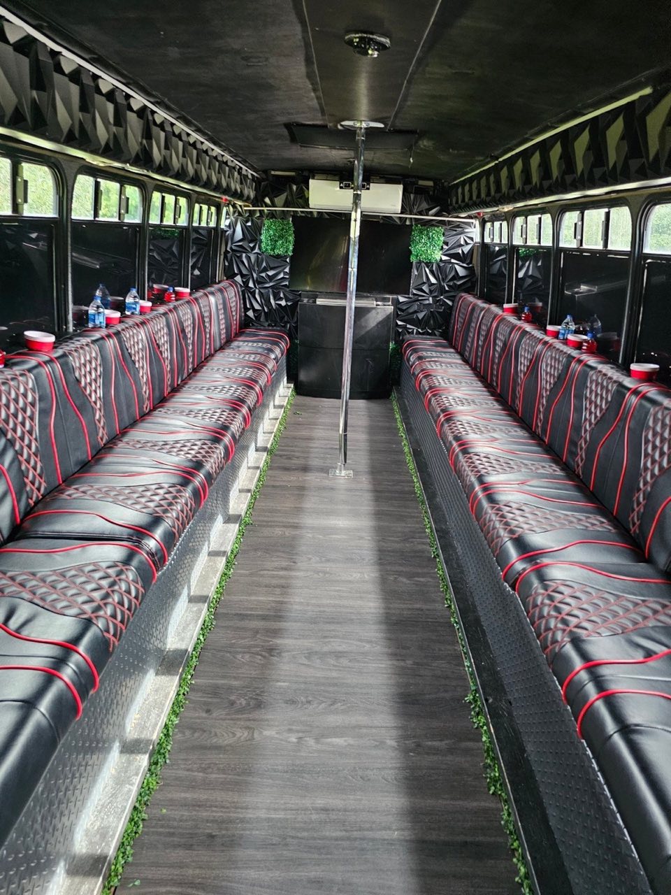 wedding party bus